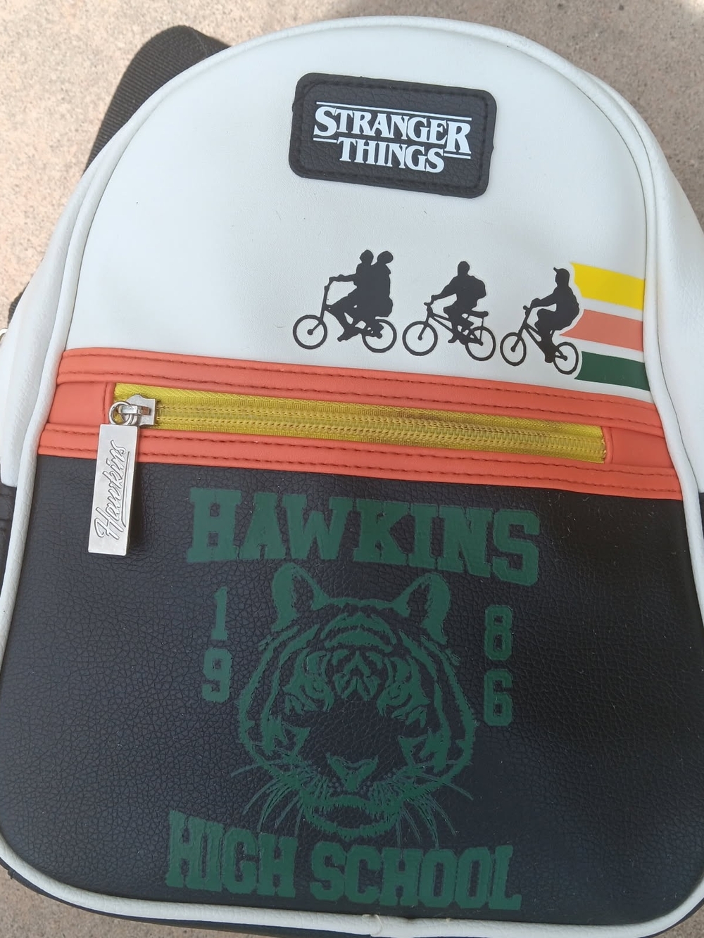 Stranger Things Hawkins High School mini backpack